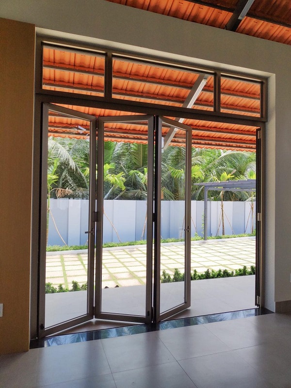 Folding Sliding Doors Have a Simple Opening and Closing Mechanism