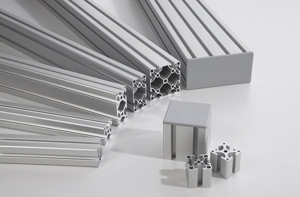 Aluminum profile molds are meticulously fabricated.